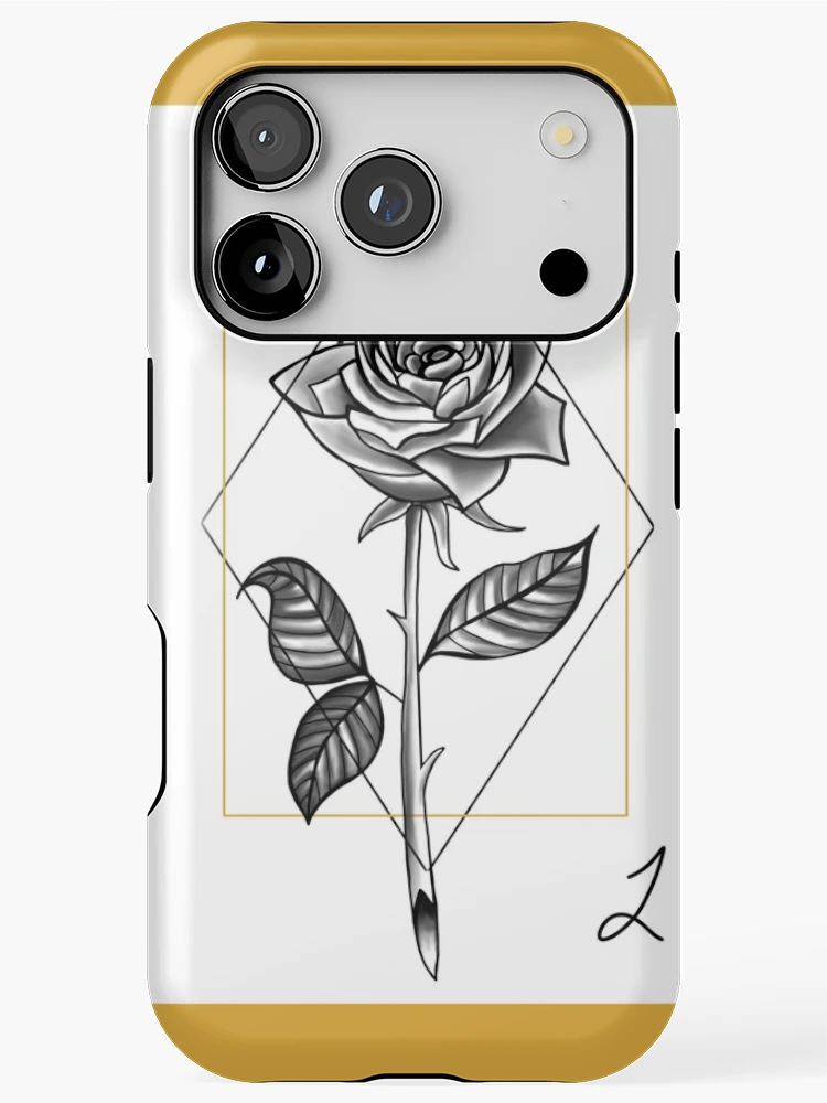 Aperçu 1 sur 4. Coque iPhone avec l'œuvre Rose créée et vendue par Raedono.