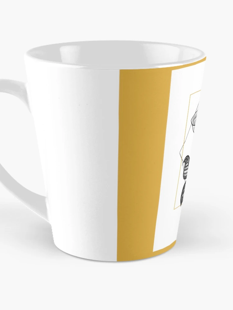 Aperçu 3 sur 4. Mug à café avec l'œuvre Rose créée et vendue par Raedono.