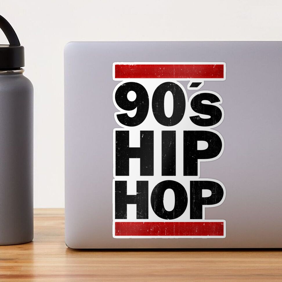 ☆AZ☆ Hiphop 90s Vintage Sticker ☆AZ☆ Hiphop 90s Vintage Sticker 15 90's Rap Logo Sticker