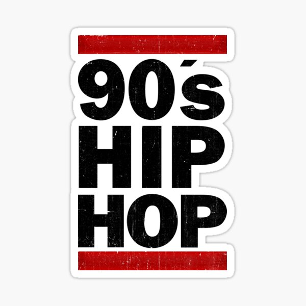 90s Hip Hop Stickers for Sale | Redbubble