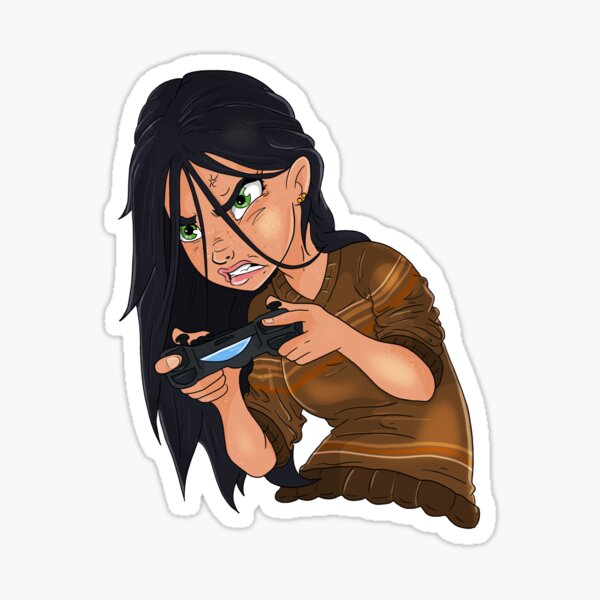 Gamer Girl Sticker