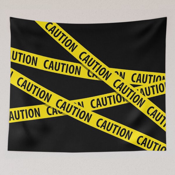 Item preview, CAUTION Tape Graphic designed and sold by WorldofWendy.