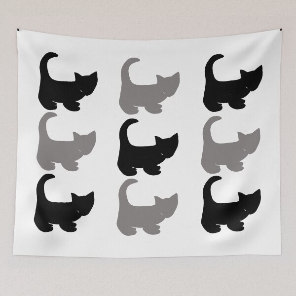 Item preview, Cats Marching One-by-One designed and sold by Helen Knecht.
