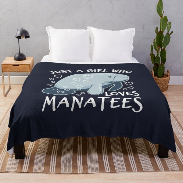Item preview, Just A Girl Who Loves Manatees - Cute Manatee designed and sold by Bangtees.