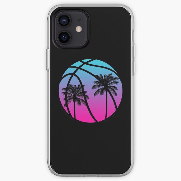 Baloncesto Miami Vice - Negro Funda blanda para iPhone