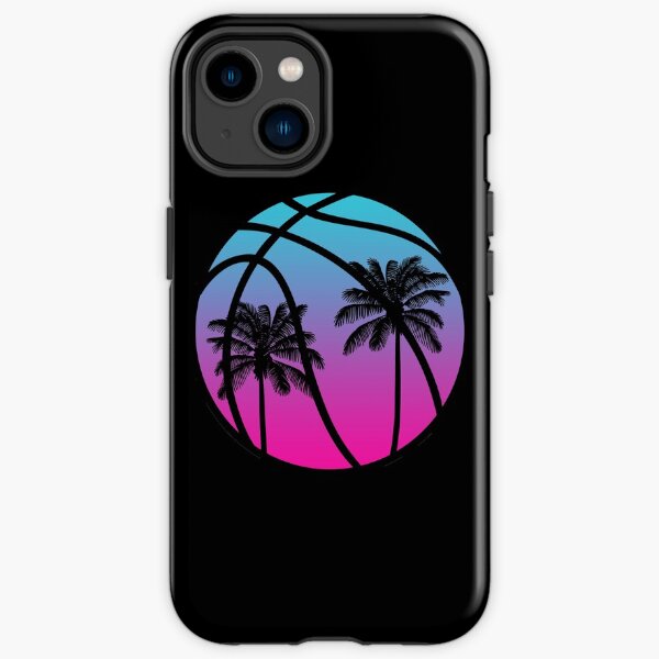 Miami Vice Basketball - Noir Coque antichoc iPhone