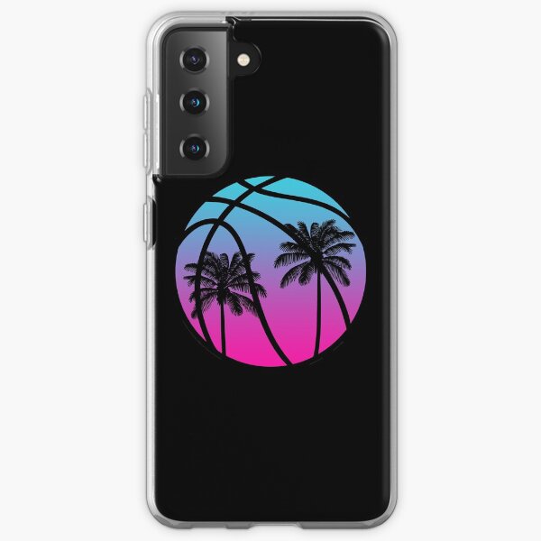 Miami Vice Basketball - Black Samsung Galaxy Soft Case