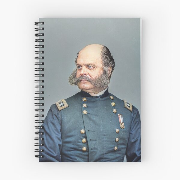 Item preview, Major General Ambrose E. Burnside, 1870s designed and sold by AddingColours.
