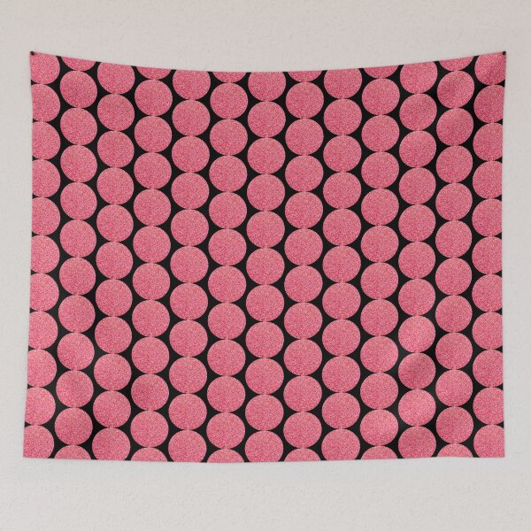 Item preview, MAGNOLIA GLITTER DOTS BLACK designed and sold by PetsandBeyond.