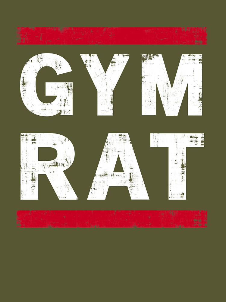 GYM RAT iPhone Case for Sale by JustGiftShop1