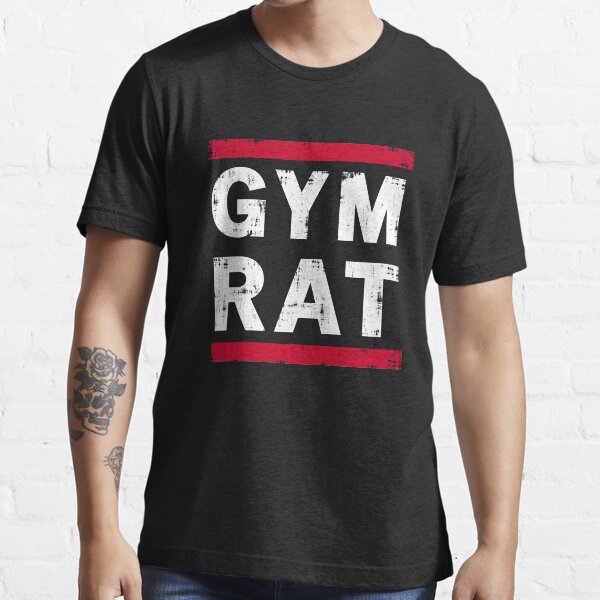 "Gym Rat" Tshirt for Sale by SquirtingGlance Redbubble gym rat t