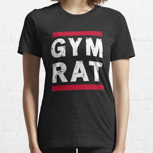  Gymrat GYM RAT Definition Gym Goers Camiseta de estilo