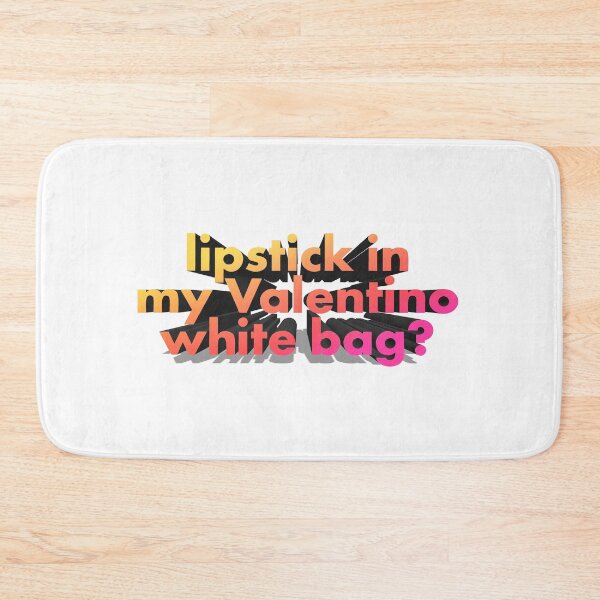 Item preview, lipstick in my Valentino white bag? designed and sold by dalvago.
