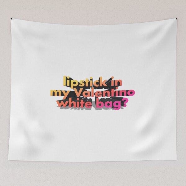 Item preview, lipstick in my Valentino white bag? designed and sold by dalvago.