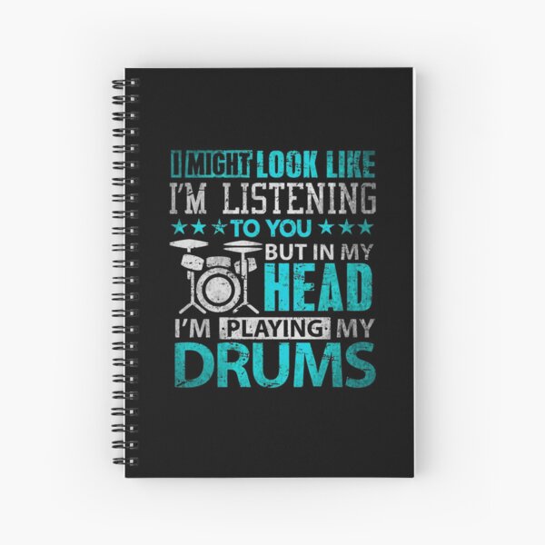 Item preview, In My Head I'm Playing My Drums Gifts for Drummers designed and sold by Piperblue28.