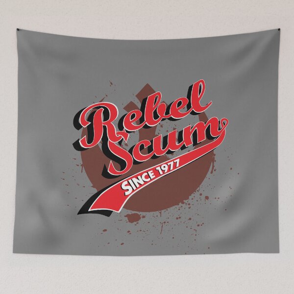 Item preview, Rebel Scum Vintage-Style Logo designed and sold by onehotturkey.