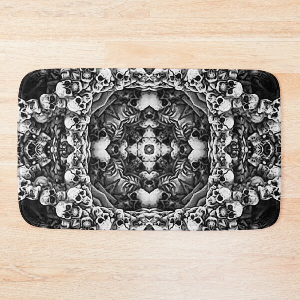 Item preview, Black and white skull pattern. designed and sold by cr6zym1nd.