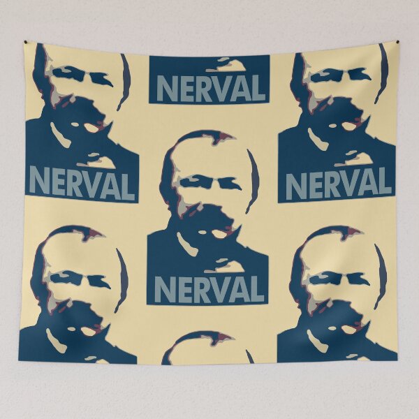 Item preview, Gerard De Nerval Political Parody designed and sold by whatyoulove.