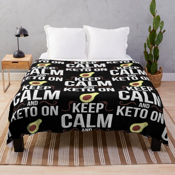Item preview, Keep Calm Avocado Keto Ketogen Ketone Diet Gift designed and sold by Pubi.