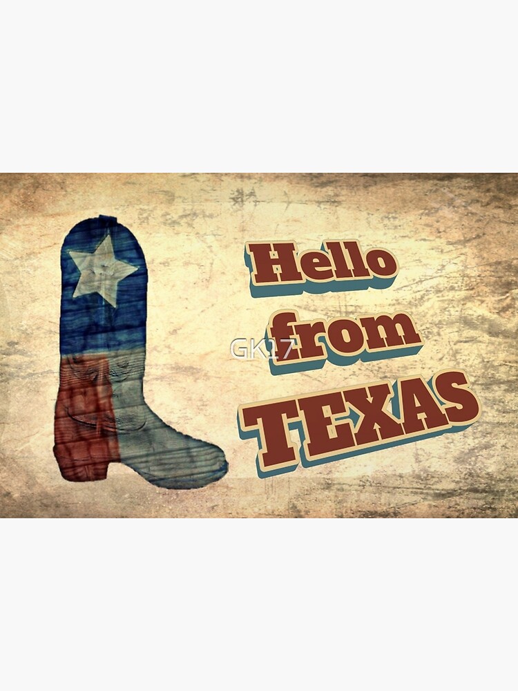 A Big Ol' Texas Hello