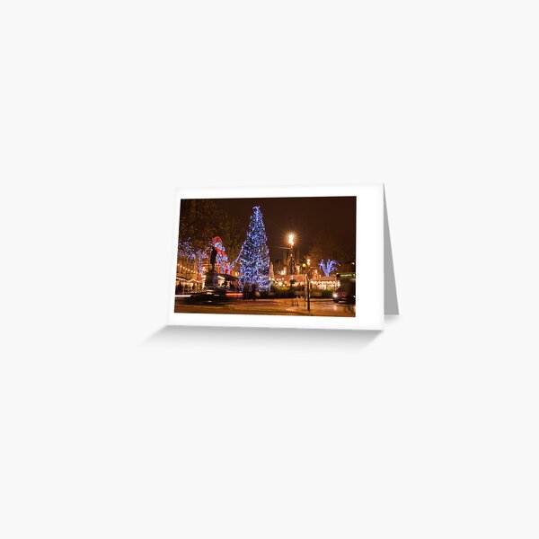 Merry Christmas from Manchester Greeting Card