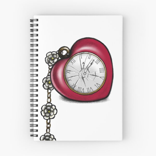 Item preview, Broken Heart Clock designed and sold by jesga.