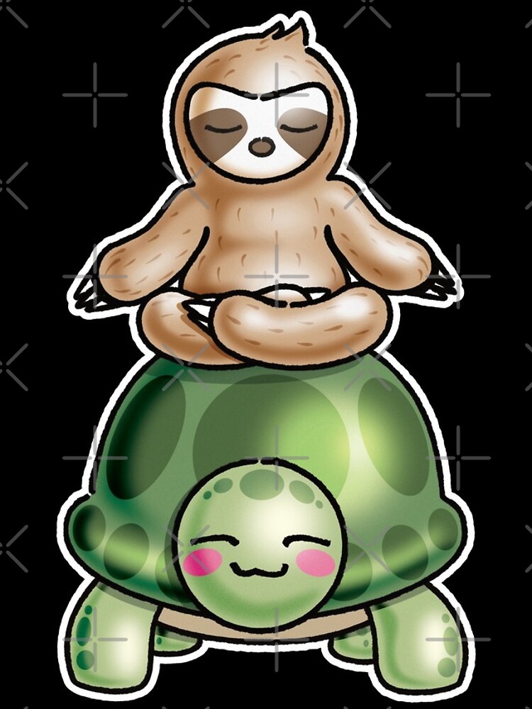 Thumbnail 4 of 4, iPhone Case, Sloth Riding turtle designed and sold by pablomendoza.