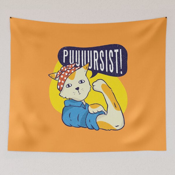 Artikelvorschau, Pin-up-Katze entworfen und verkauft von Vanditdesigns.