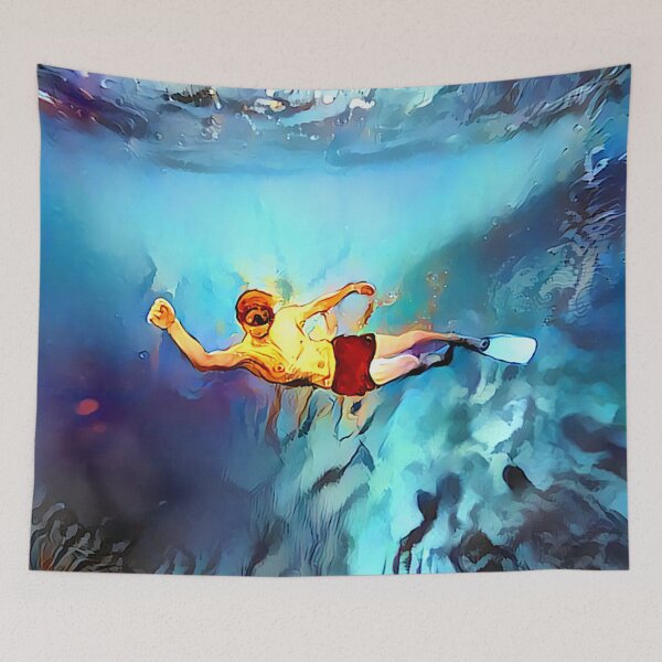 Item preview, Glowing Excitement of a Deep Dive designed and sold by Alyxandre.