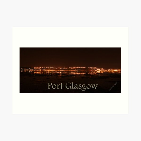 Port Glasgow 4 Art Print