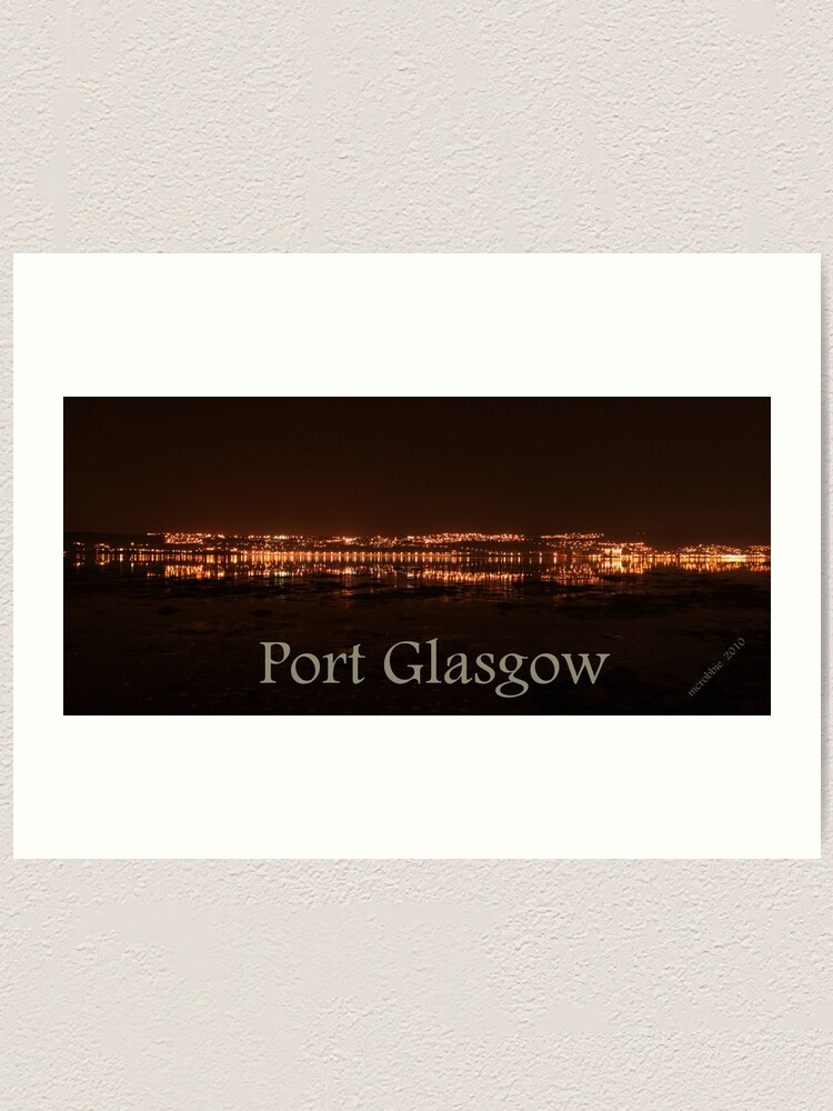 Alternate view of Port Glasgow 4 Art Print