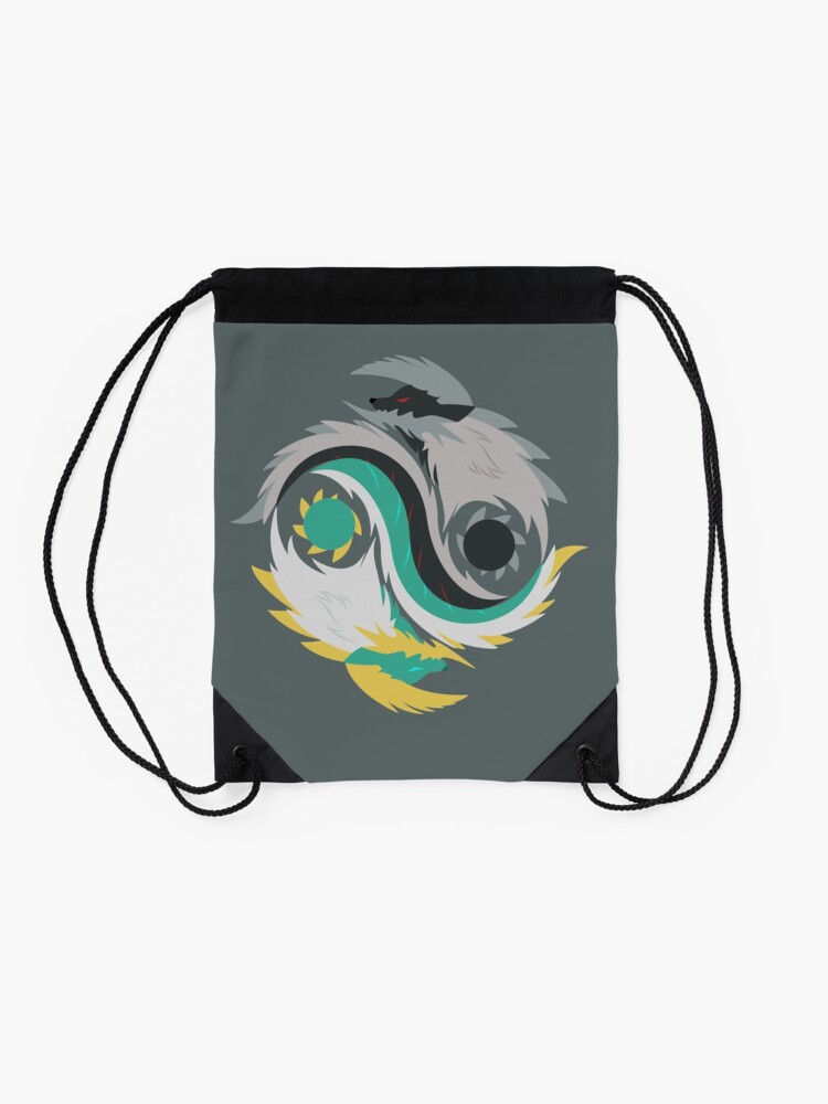 Alternate view of Balance - Jinouga Drawstring Bag