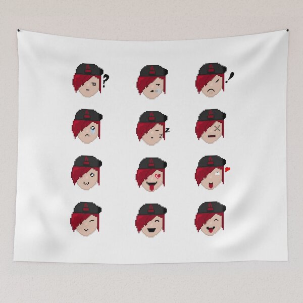 Item preview, Karnage Emoji Mood Board designed and sold by karnagecos.