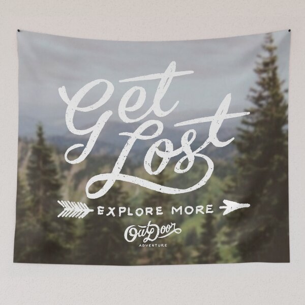 Item preview, Get Lost and Explore More designed and sold by ridzamh.