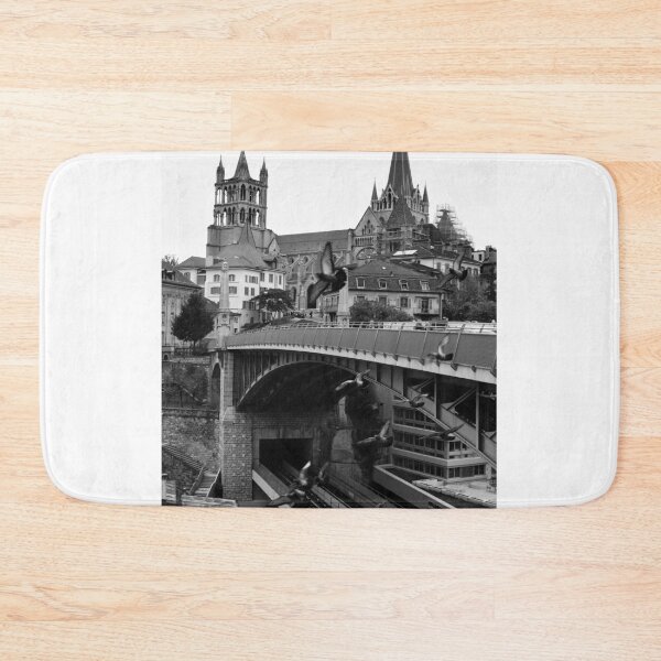 Item preview, Saint Pierre Cathedral from Pont Charles Bessières, Lausanne, Switzerland designed and sold by Igor Pozdnyakov.