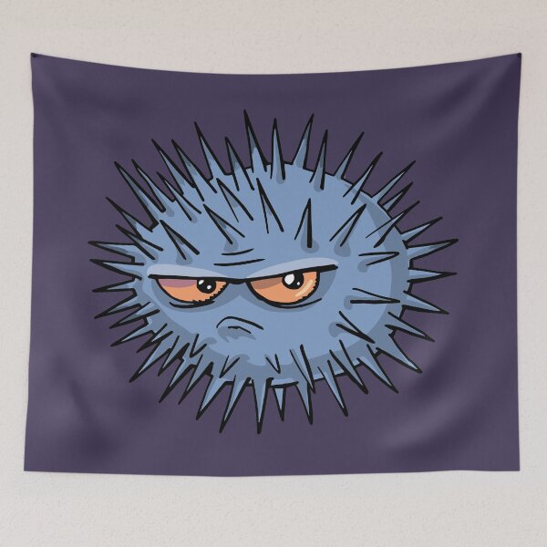 Item preview, angry sea urchin designed and sold by duxpavlic.
