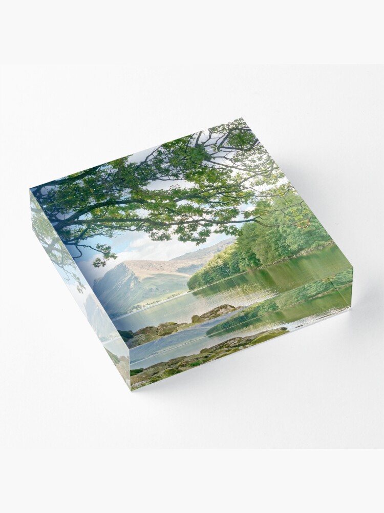 Alternate view of Buttermere, Lake District Acrylic Block