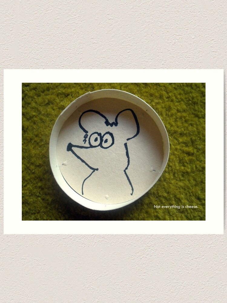 Alternate view of Camembert Art Print