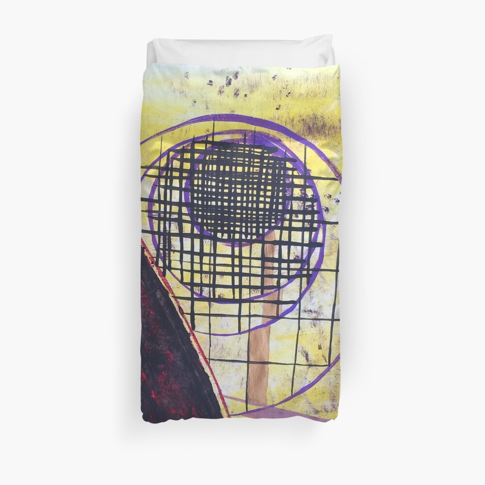 The Droste Effect by Margo Humphries Duvet Cover