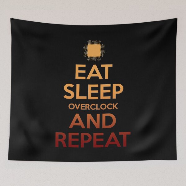 Item preview, Sleep Overclock Repeat designed and sold by SaintPub.