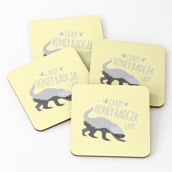 Item preview, Crazy Honey Badger lady designed and sold by jazzydevil.