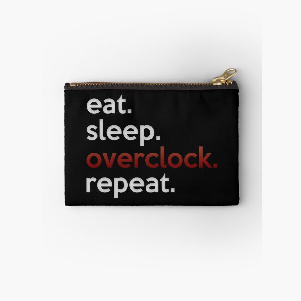 Aperçu de l'œuvre Manger sommeil overclock répéter créée et vendue par SaintPub.