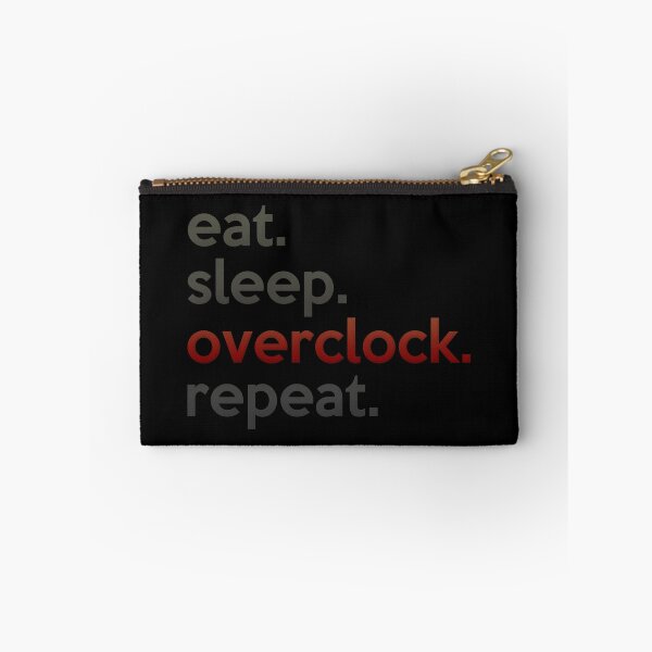 Aperçu de l'œuvre Manger sommeil overclock répéter créée et vendue par SaintPub.