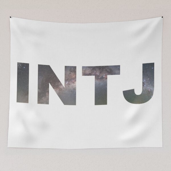 Item preview, INTJ with Milky Way Text designed and sold by KBwiththeTees.