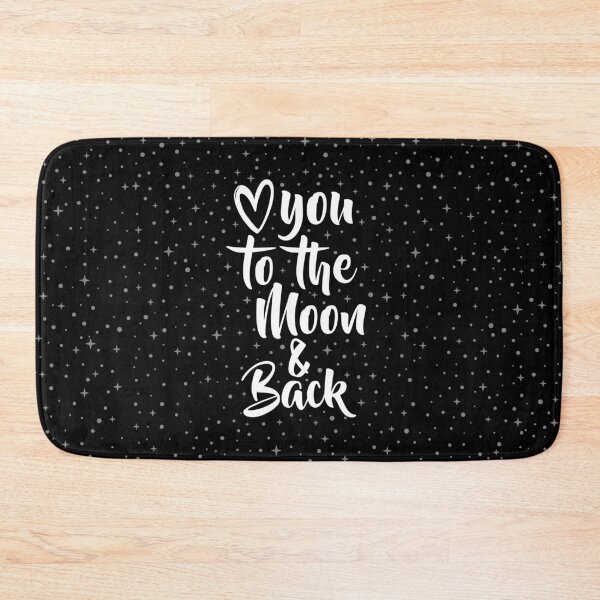 Item preview, LOVE YOU TO THE MOON AND BACK WITH STARS, BY SUBGIRL designed and sold by SUBGIRL.