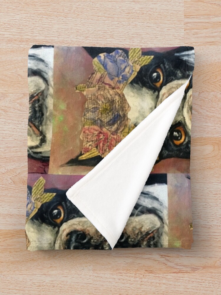 Thumbnail 3 of 6, Throw Blanket, Frenchie designed and sold by YaebaArts.