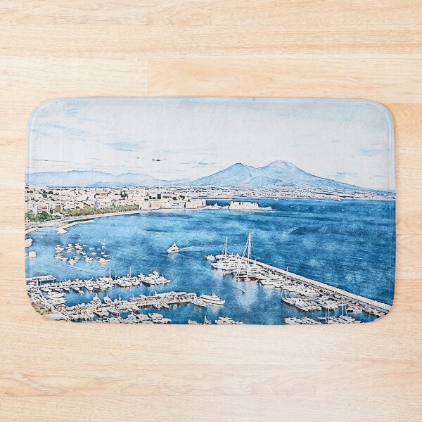 Item preview, Vesuvio, panorama from Naples designed and sold by AM FineArtPrints.