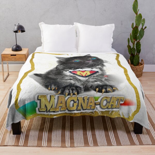 Item preview, Puffy Magna Miracle Cat - Hero Black Cat (By AliceCCI)  designed and sold by VanyssaGraphics.
