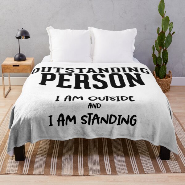 Item preview, Outstanding person / funny quote designed and sold by Naumovski.