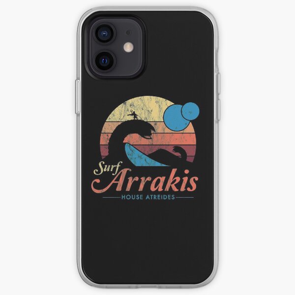 Visit Arrakis - Vintage Distressed Surf - Dune - Sci Fi iPhone Soft Case